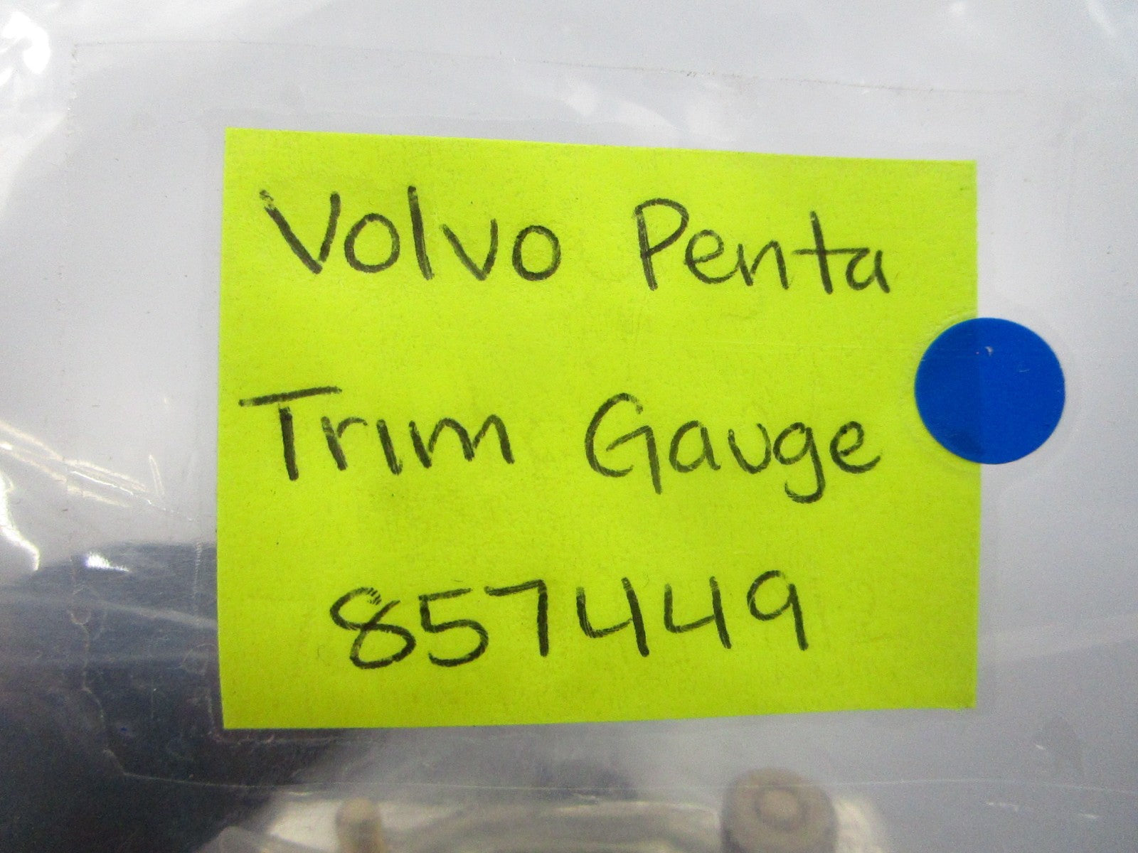 *NEW OEM* 0810 Volvo Penta Trim Gauge 857449