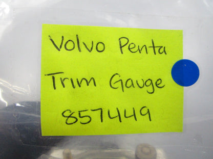 *NEW OEM* 0810 Volvo Penta Trim Gauge 857449