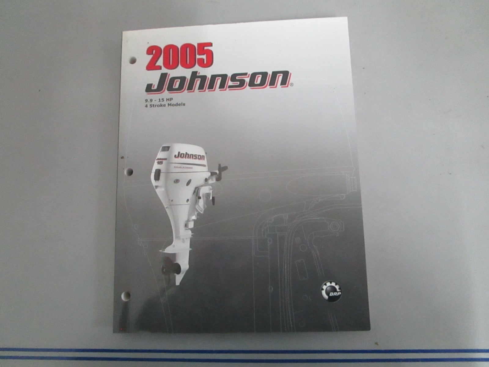 *NEW OEM* 0820 OMC Johnson Evinrude 2005 9.9-15HP 4-Stroke Models Manual 5005990