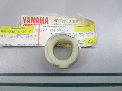 NEW OEM 90179-20M09-00 Yamaha Special Shape Nut 0810