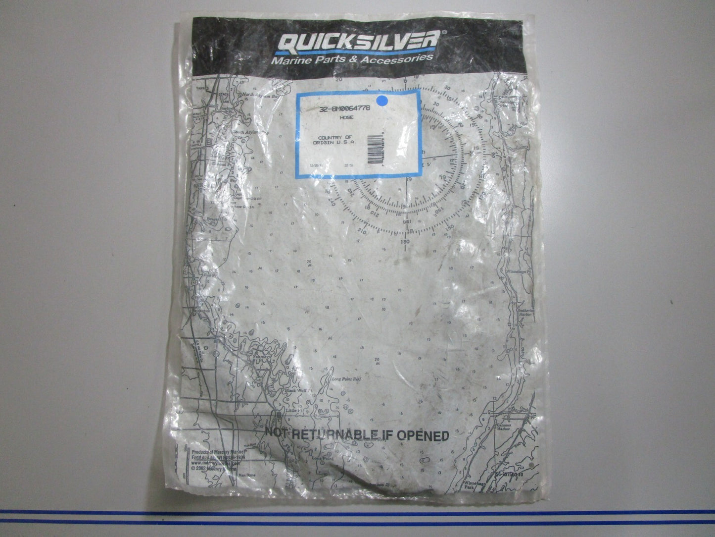 *NEW OEM* 0810 Mercury Quicksilver Hose 32-8M0064778