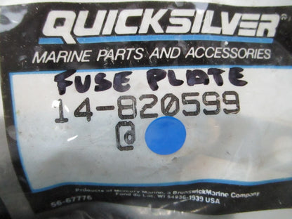 *NEW OEM* 0810 Mercury Quicksilver Fuse Plate 14-820599