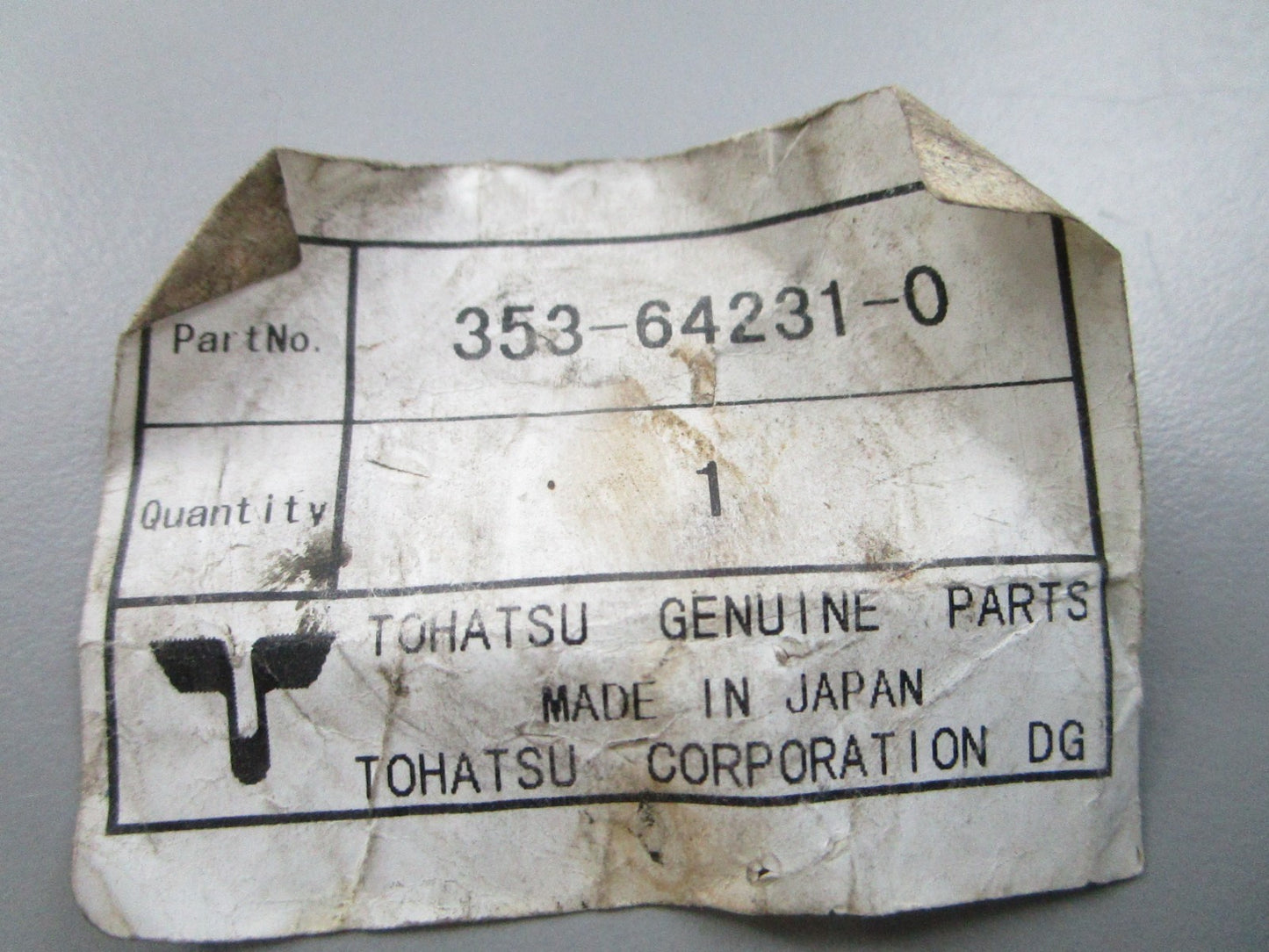 NEW OEM 353-64231-0 353642310 Tohatsu Thrust Holder 0810