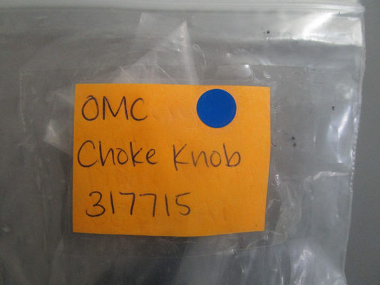 *NEW OEM* 0770 OMC Johnson Evinrude Choke Knob 317715 0317715