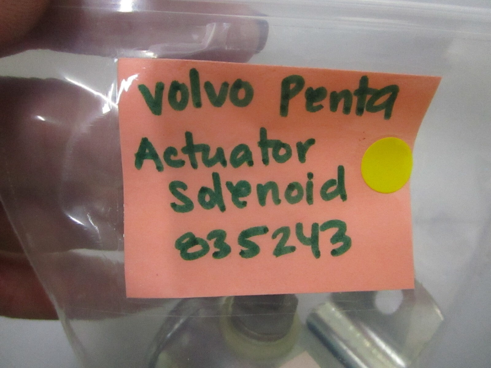 *NEW OEM* 0810 Volvo Penta Actuator Solenoid 825243