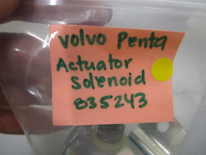 *NEW OEM* 0810 Volvo Penta Actuator Solenoid 825243
