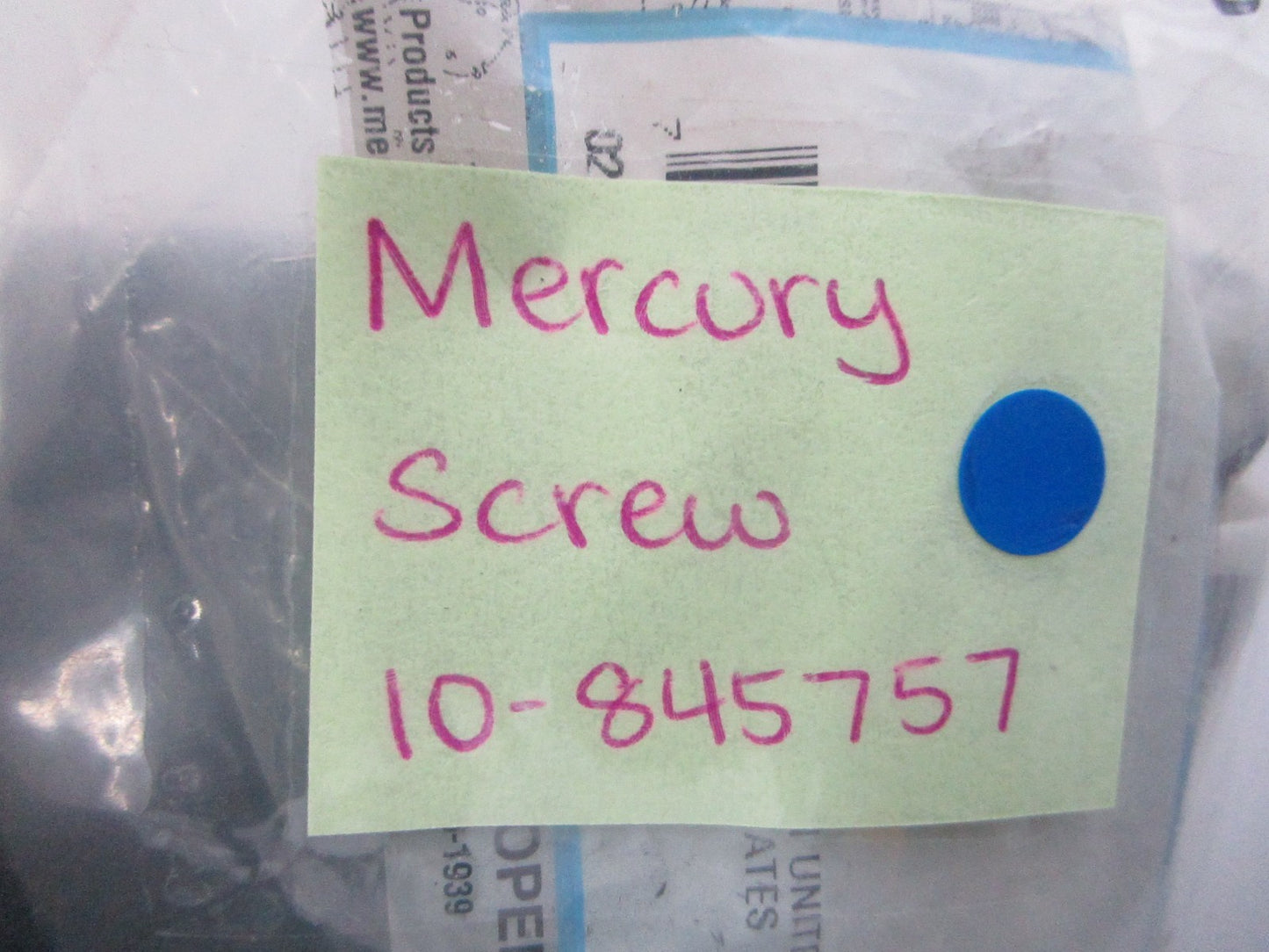 *NEW OEM* (LOT OF 2) 0810 Mercury Quicksilver Screw 10-845757