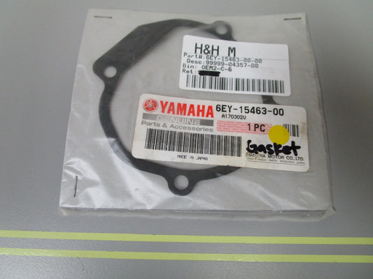 *NEW OEM*  0810 Yamaha Gasket 6EY-15463-00