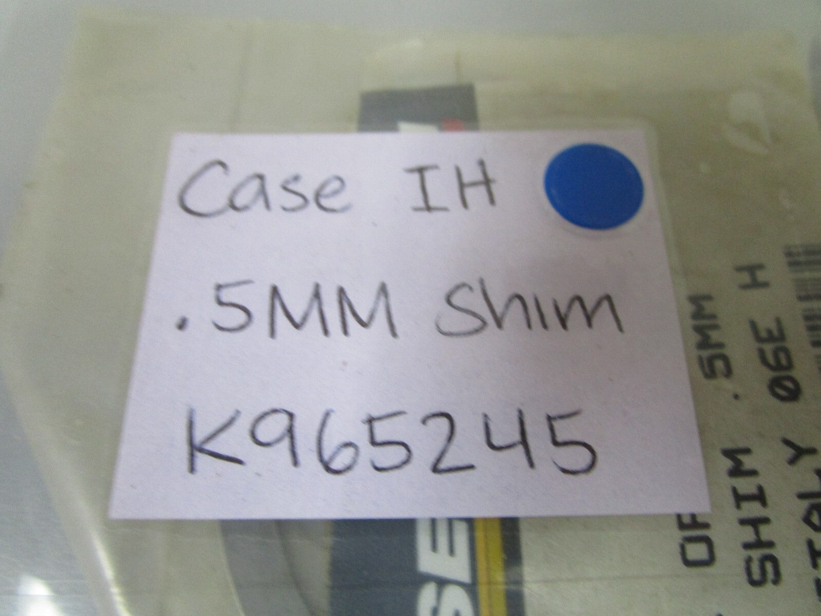 *NEW OEM* 0810 Case IH .5MM Shim K965245
