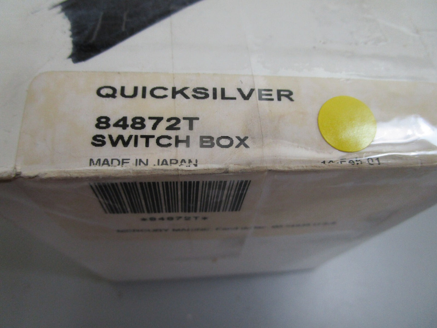 *NEW OEM* 0820 Mercury Quicksilver Switch Box 84872T