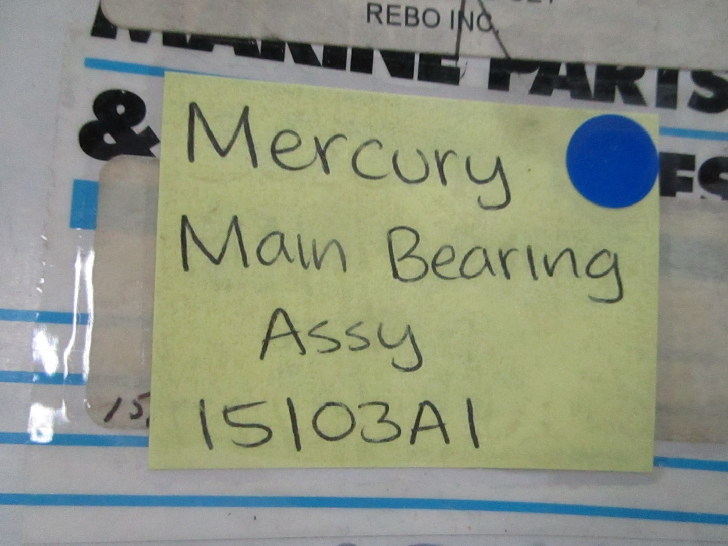 NEW OEM 15103A1 Mercury Quicksilver Main Bearing Assembly 0810