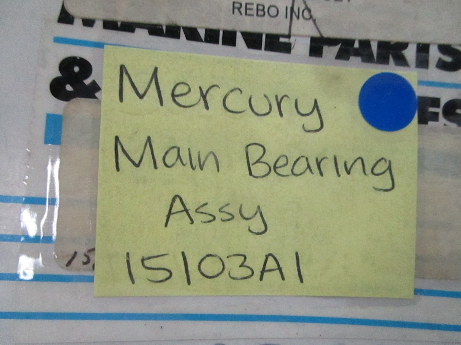NEW OEM 15103A1 Mercury Quicksilver Main Bearing Assembly 0810