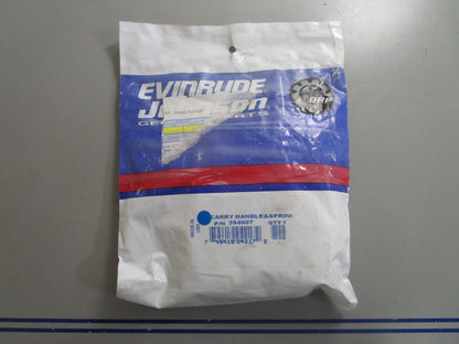 *NEW OEM* 0810 OMC Johnson Evinrude Carry Handle & Spring 394907 0394907