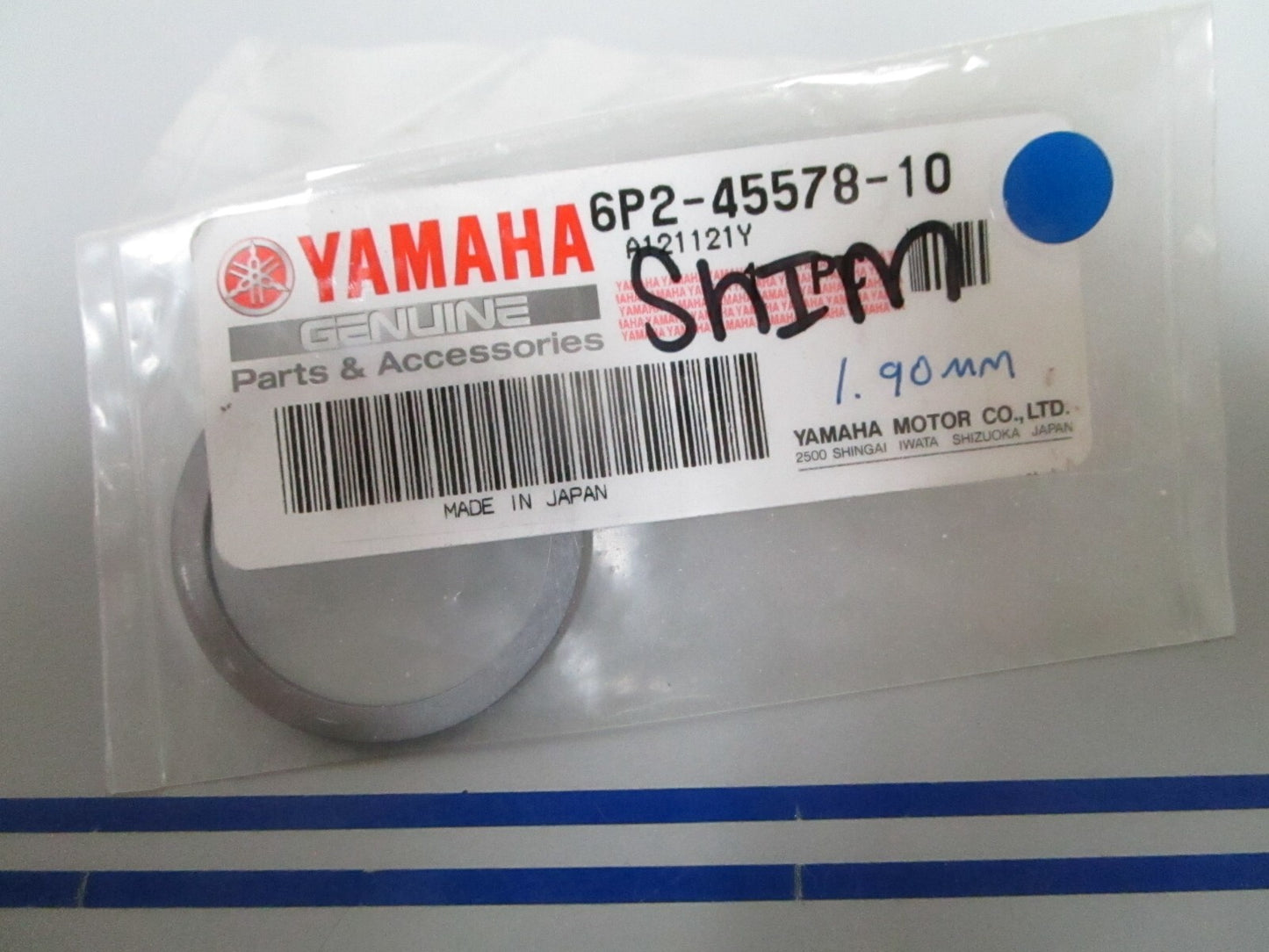 *NEW OEM* 0810 Yamaha Shim 6P2-45578-10-00