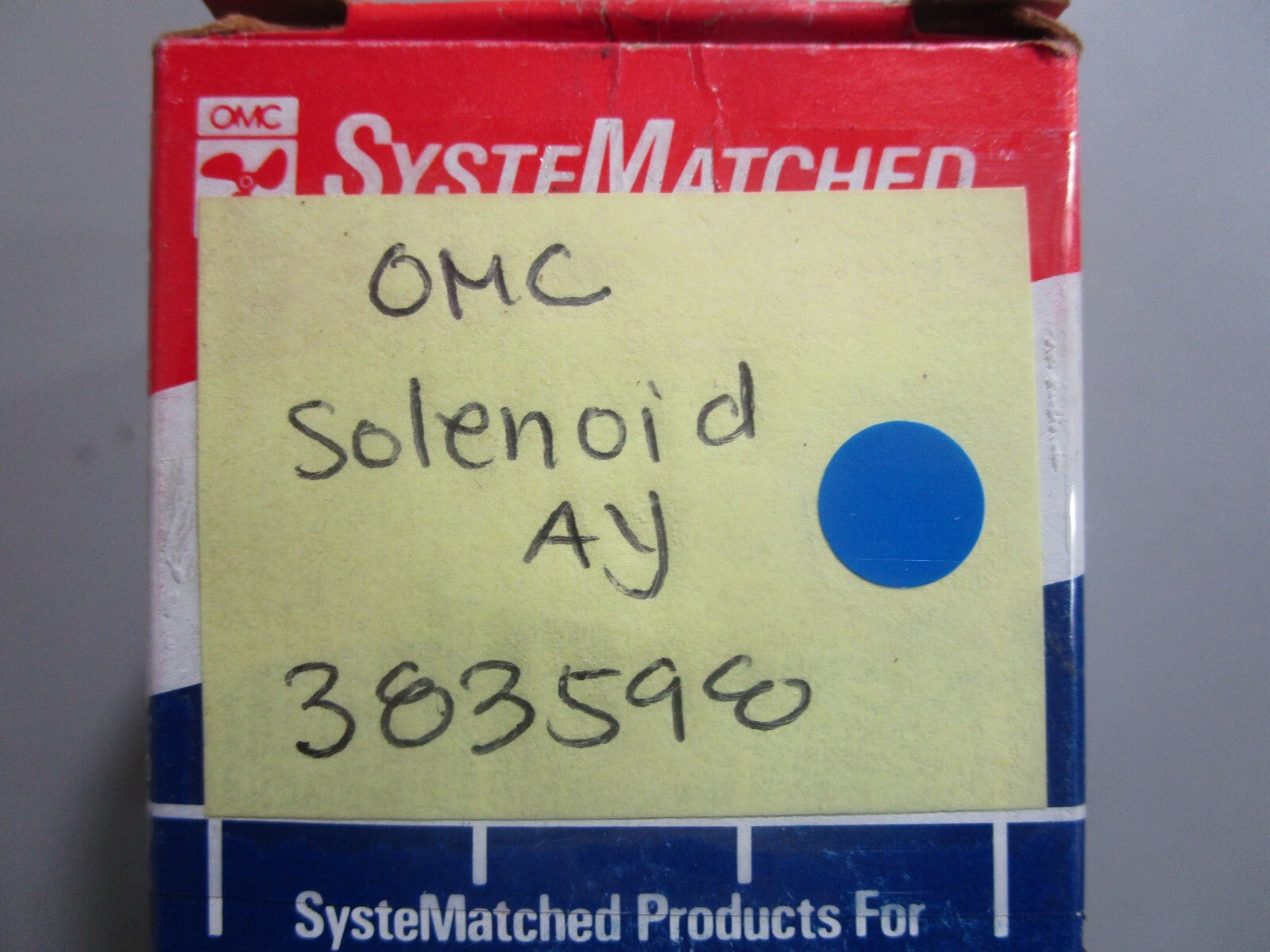 *NEW OEM* 0810 OMC Johnson Evinrude Solenoid Assembly 383598 0383598
