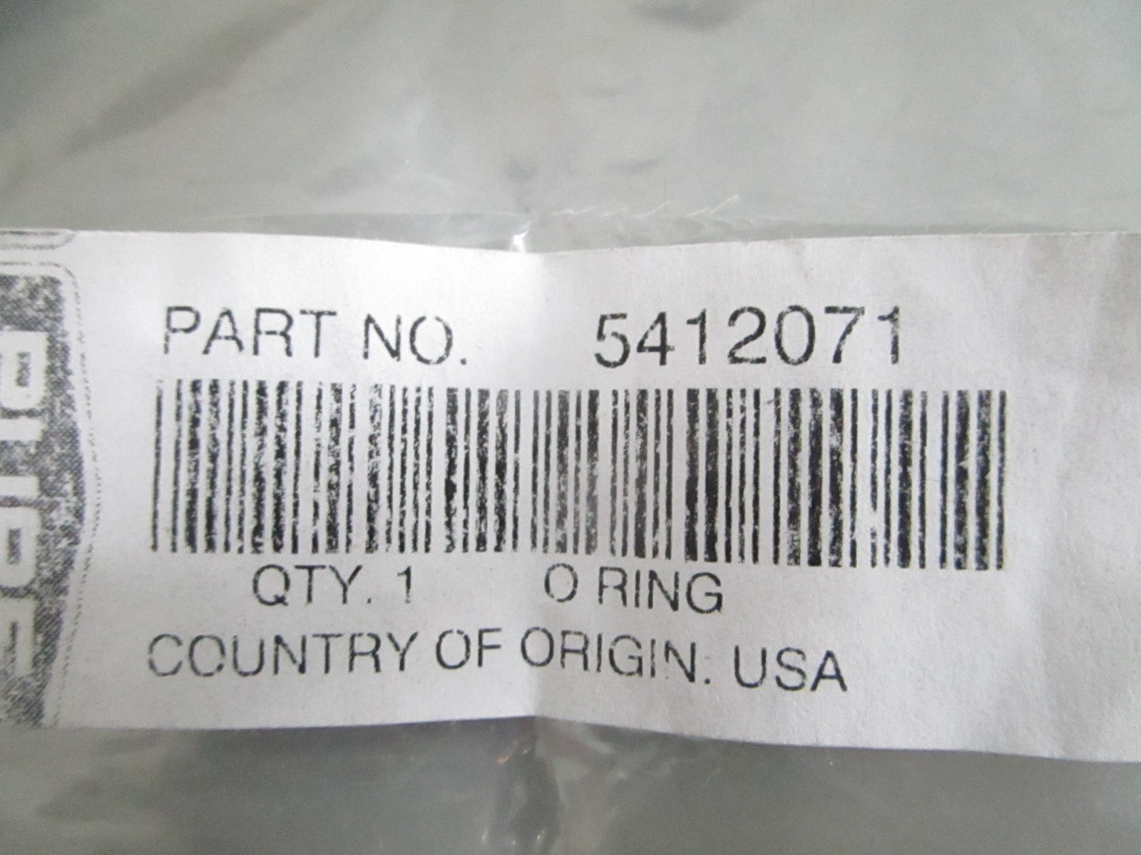 NEW OEM 5412071 Polaris O-Ring 0820