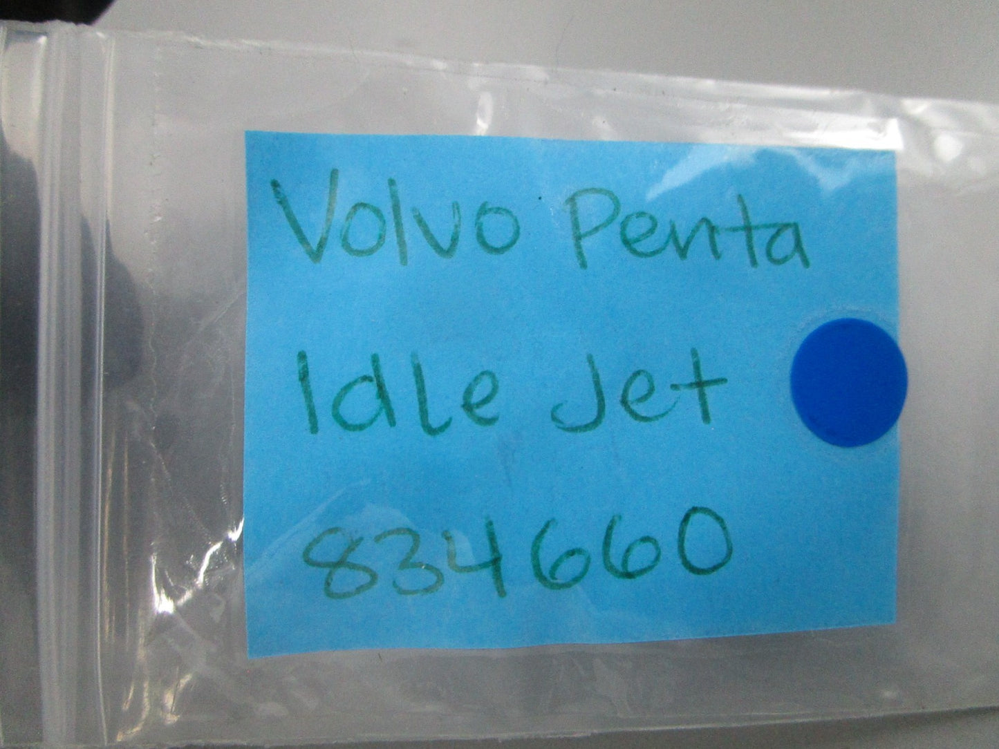 NEW OEM 834660 Volvo Penta Idle Jet 0810