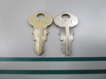 NEW OEM (LOT OF 2) 501529 0501529 OMC Johnson Evinrude KF 14 Ignition Key 0810