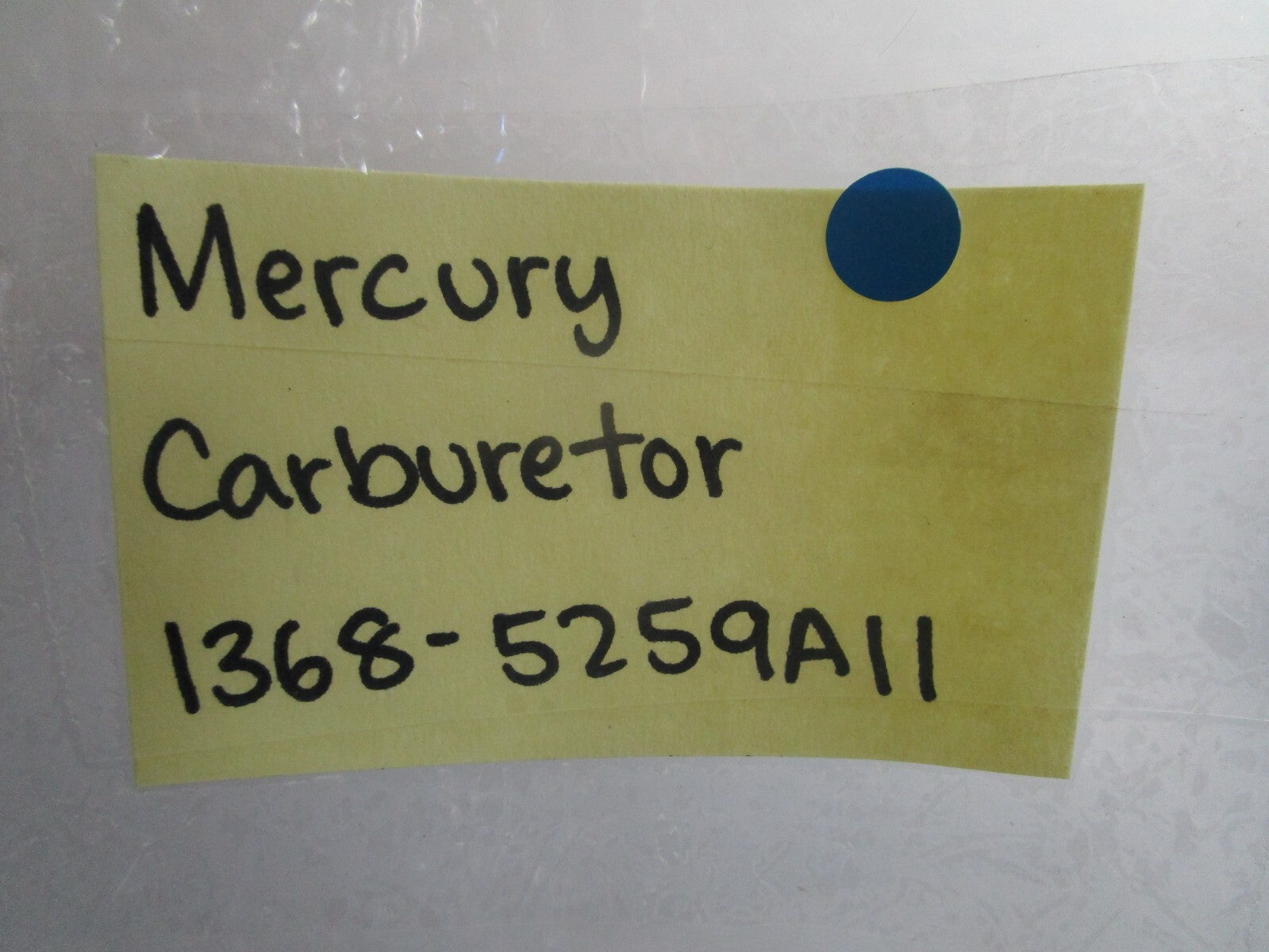 *NEW OEM* 0820 Mercury Quicksilver Carburetor Assy 1368-5259A11