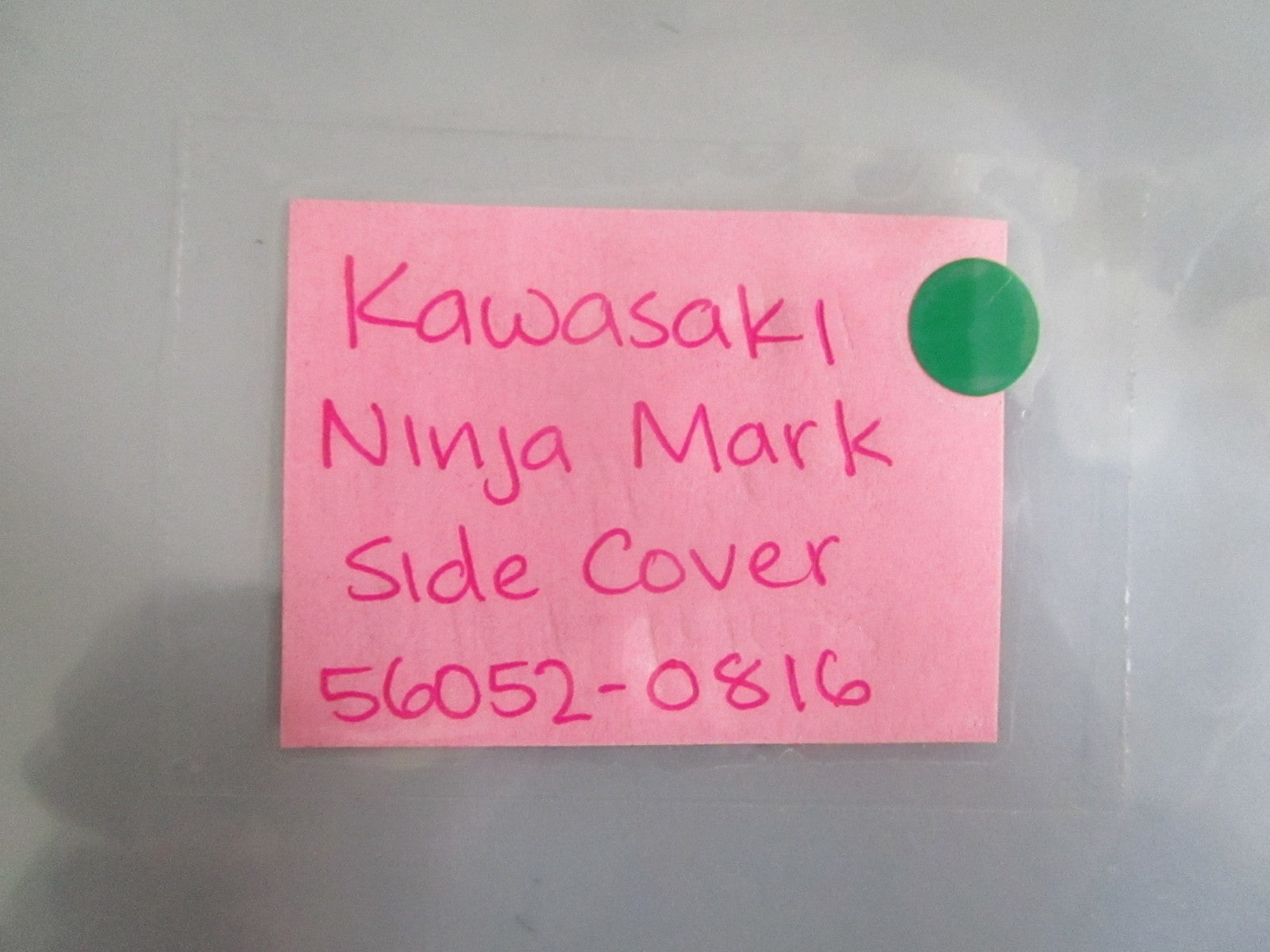 NEW OEM 56062-0816 Kawasaki Ninja Mark Side Cover 0820