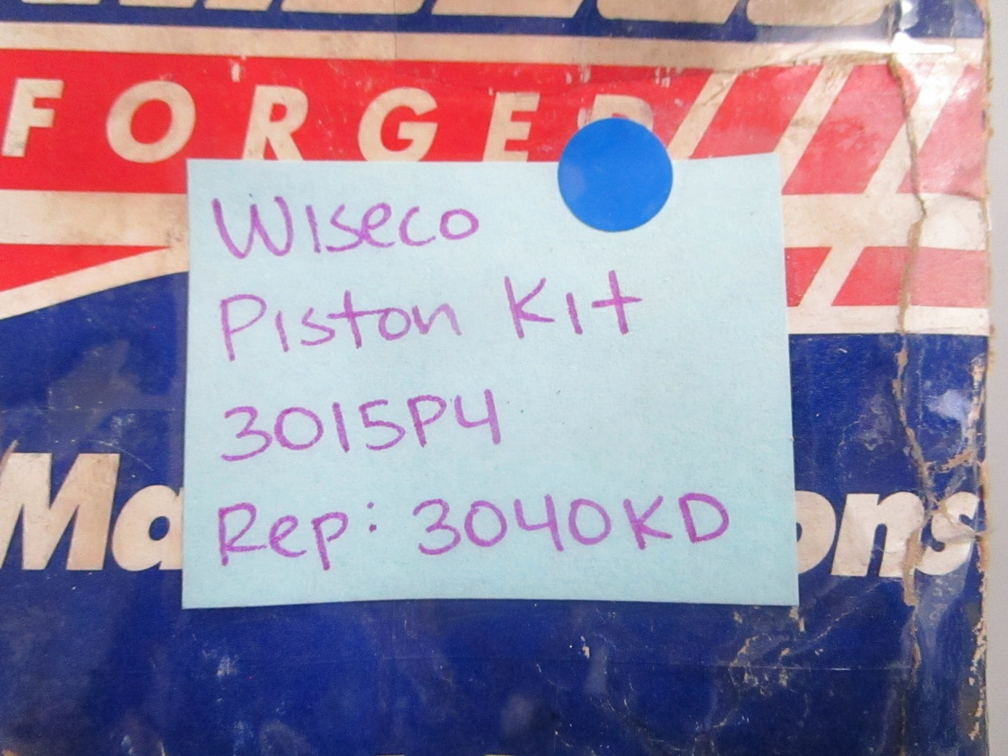 *NEW* 0820 Wiseco Piston Kit 3015P4 Replaces: 3040KD
