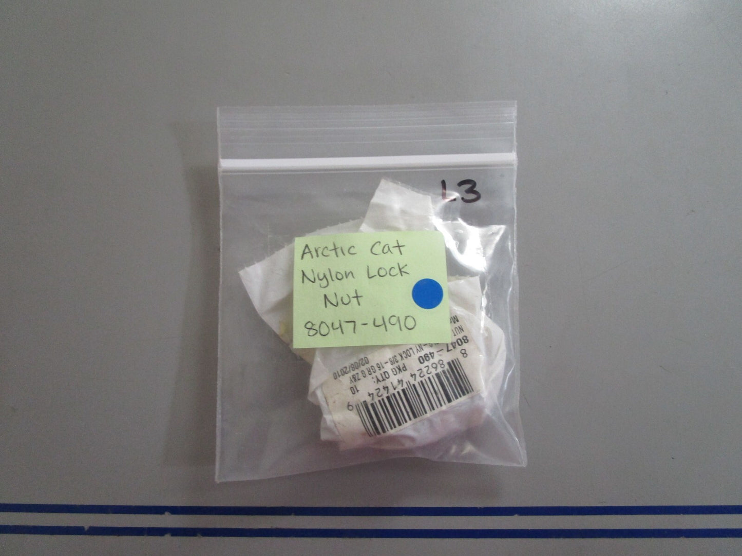 *NEW* (LOT OF 3) 0770 Arctic Cat Nylon Lock Nut 8047-490