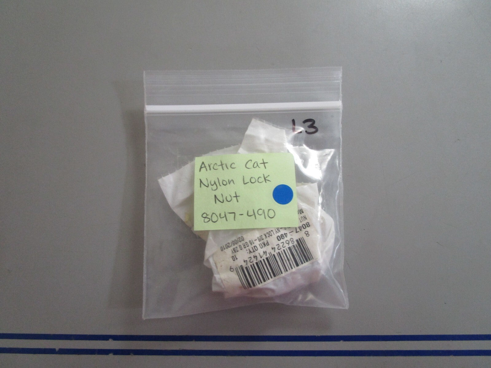 *NEW* (LOT OF 3) 0770 Arctic Cat Nylon Lock Nut 8047-490