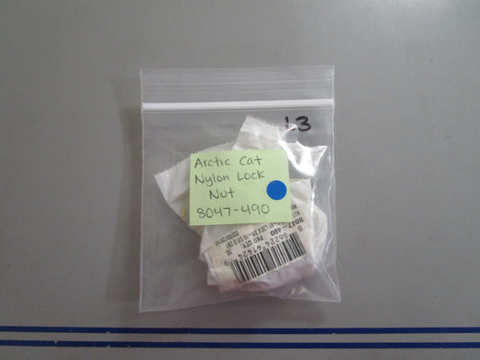 *NEW* (LOT OF 3) 0770 Arctic Cat Nylon Lock Nut 8047-490