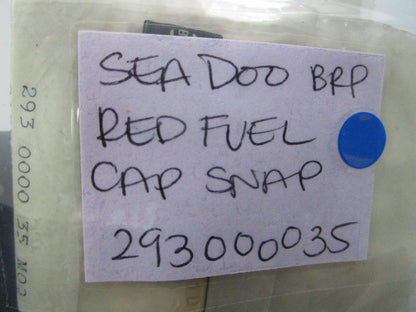 *NEW* (LOT OF 4) 0810 Sea-Doo BRP Red Fuel Cap Snap 293000035