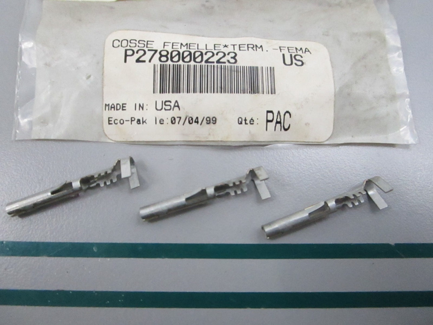 NEW (LOT OF 3) 278000223 Ski-Doo Female Terminal 0810