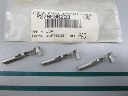 NEW (LOT OF 3) 278000223 Ski-Doo Female Terminal 0810