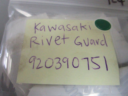 NEW OEM (LOT OF 4) 920390751 Kawasaki Rivet Guard 0810