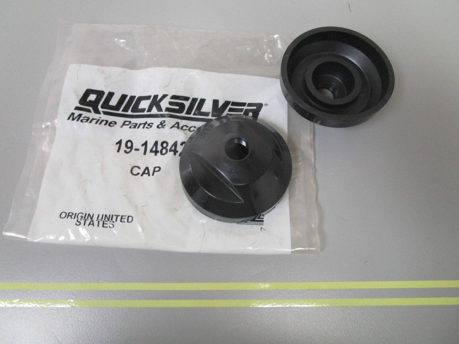 *NEW OEM* (LOT OF 2) 0810 Mercury Quicksilver Cap 19-14842