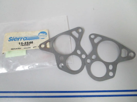 *NEW* (LOT OF 2) 0810 Sierra Gasket 18-2546 Replaces: OMC 321184 0321184