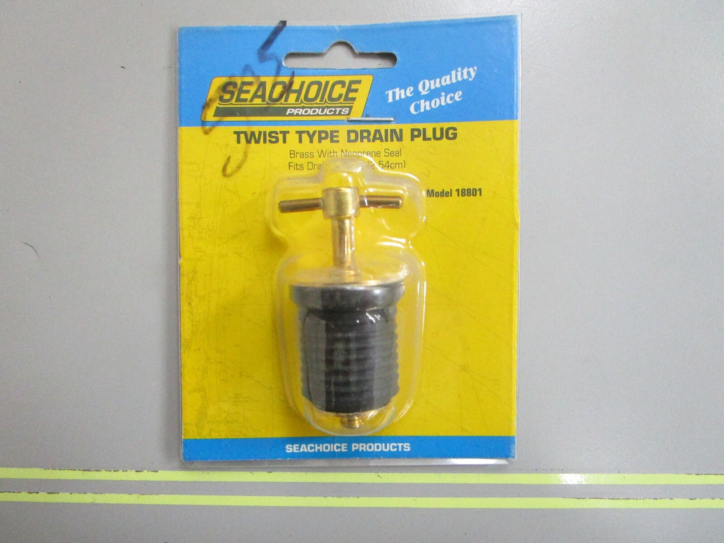 *NEW* 0810 Seachoice Twist Type Drain Plug 18801