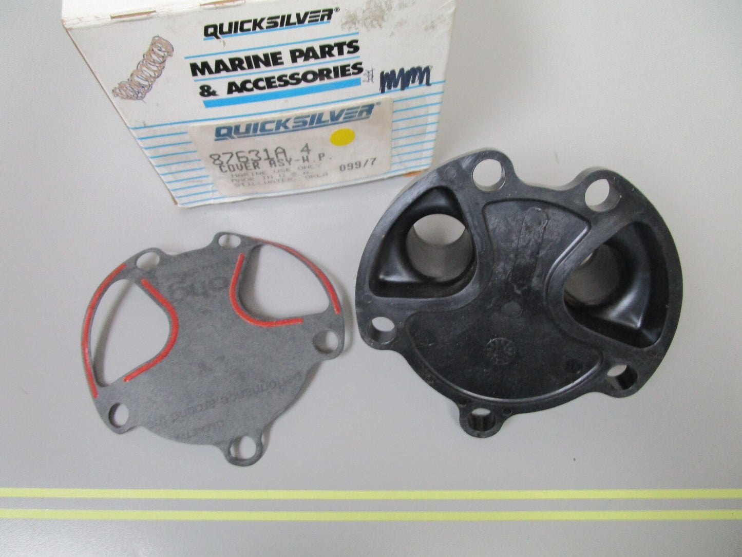 *NEW OEM* 0810 Mercury Quicksilver Water Pump Cover Assembly 87631A4