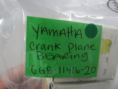 NEW OEM 6G8-11416-20-00 Yamaha Crank Plane Bearing 0810