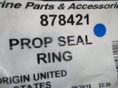 *NEW OEM* 0810 Mercury Quicksilver Prop Seal Ring 878421