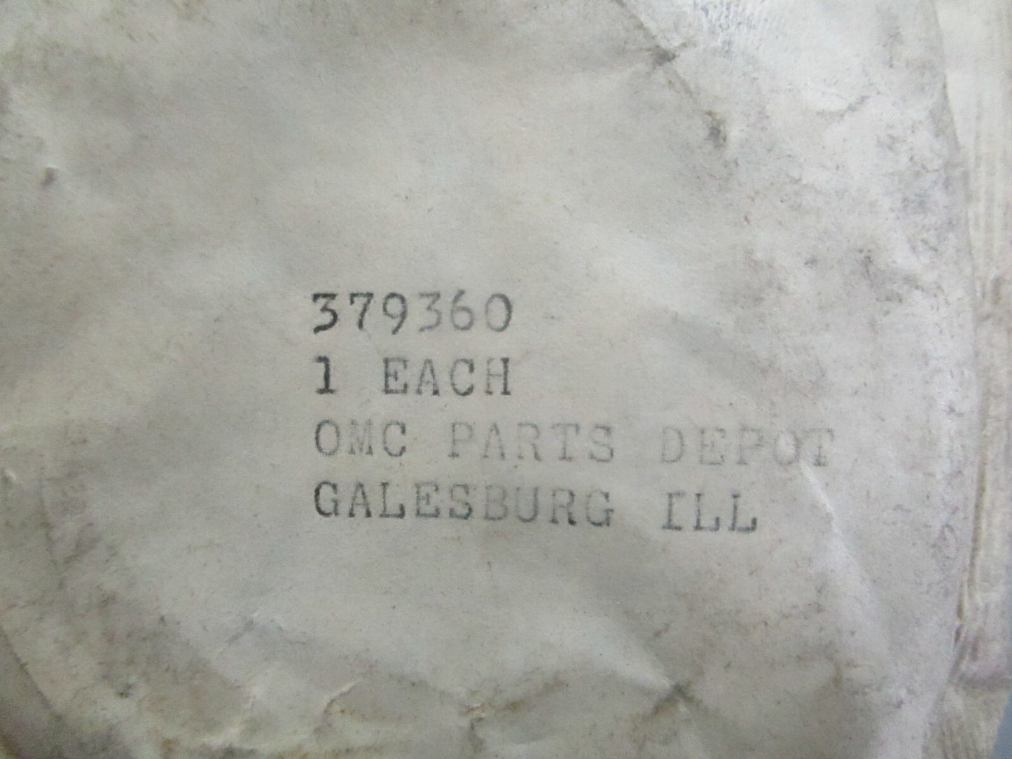 *NEW OEM* 0820 OMC Johnson Evinrude 3 Piston Ring Set 379360 0379360