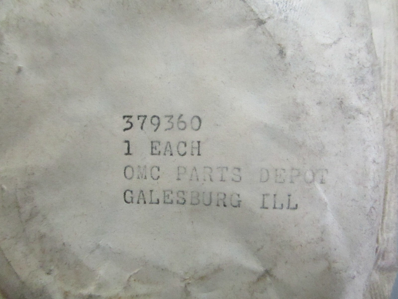 *NEW OEM* 0820 OMC Johnson Evinrude 3 Piston Ring Set 379360 0379360