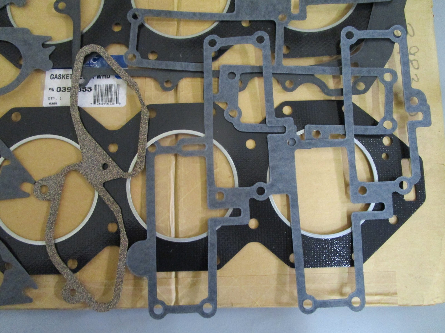 *NEW OEM* 0820 OMC Johnson Evinrude Powerhead Gasket Set 398355 0398355