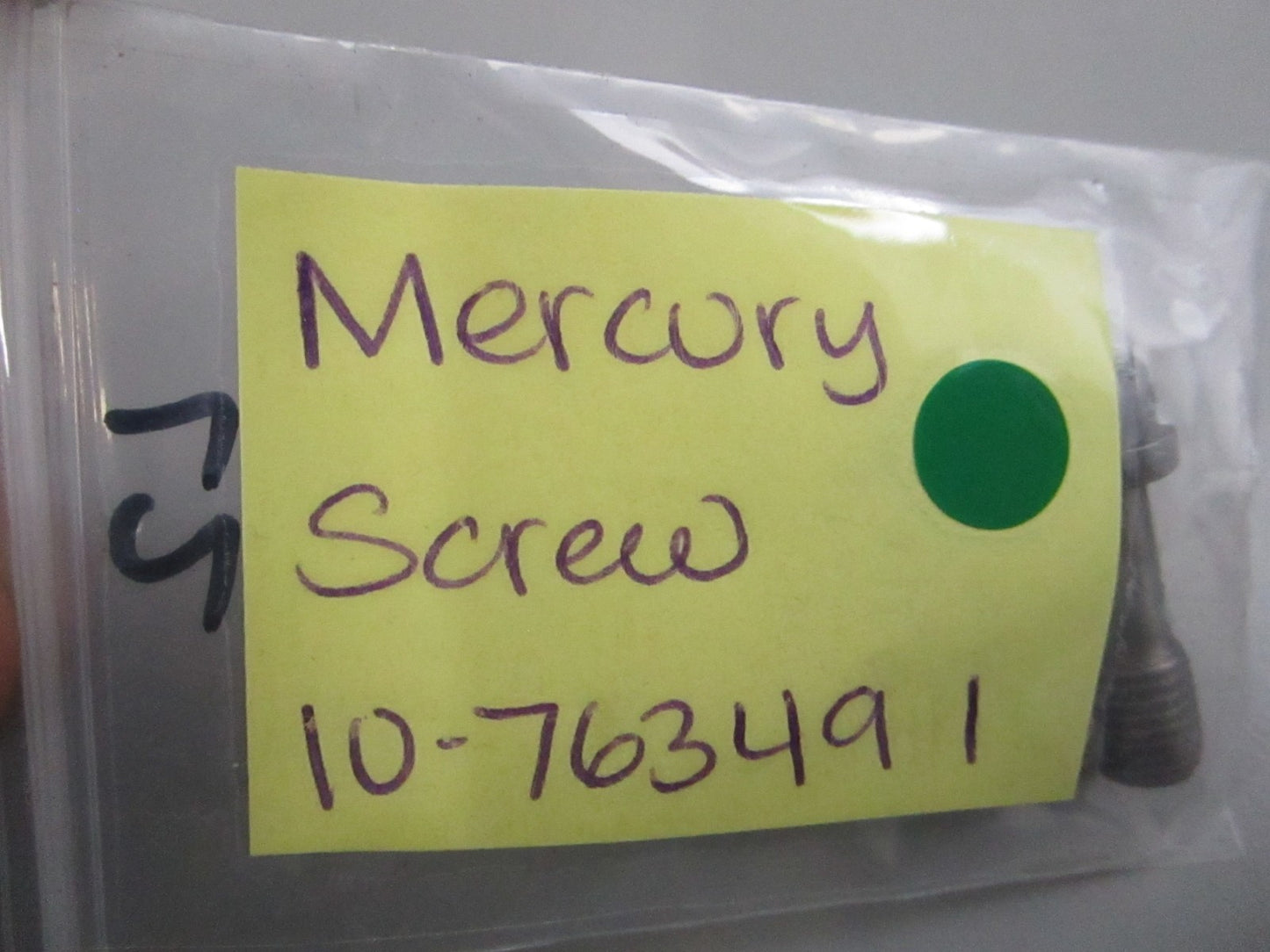 NEW OEM (LOT OF 2) 10-763491 Mercury Quicksilver Screw 0810