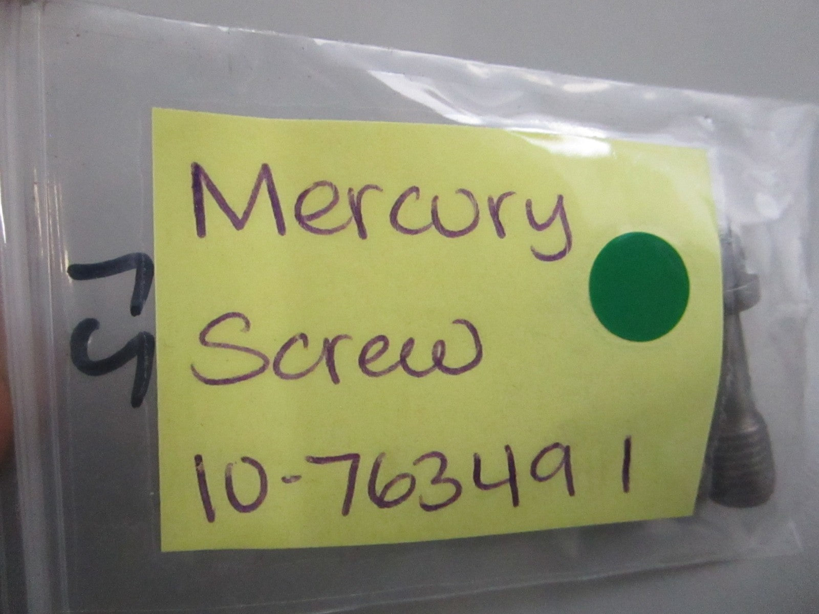 NEW OEM (LOT OF 2) 10-763491 Mercury Quicksilver Screw 0810