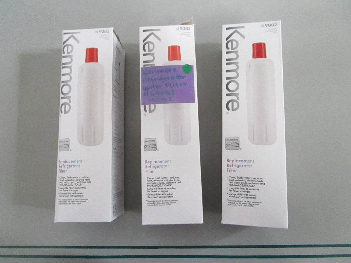 Kenmore NEW OEM Refrigerator Water Filter 469082 9082 NOS Genuine Lot of 3 0820