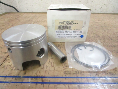 *NEW OEM* 0780 Mercury Mariner 1991 135 150 175 200 Port Piston .015 8667A43