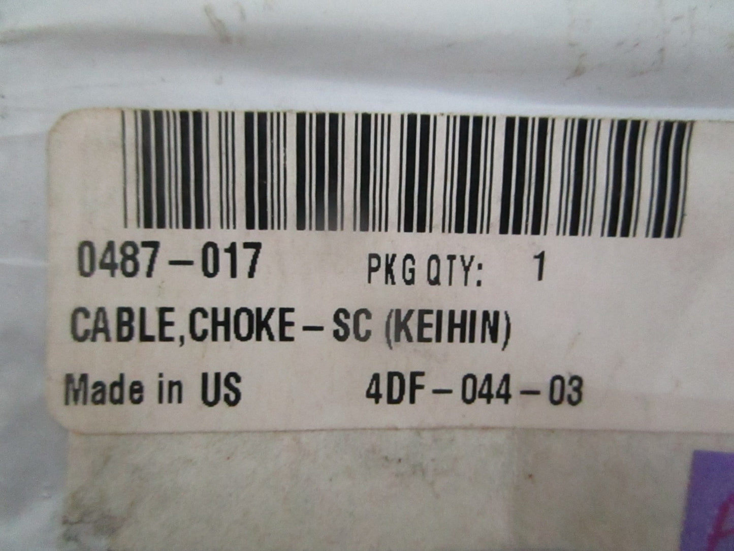 NEW OEM 0487-017 Arctic Cat Choke Cable 0820