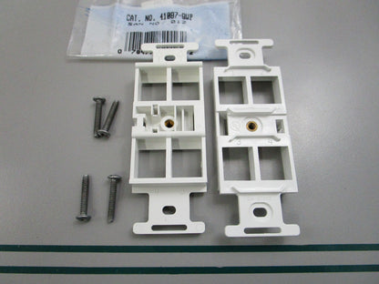 NEW OEM (LOT OF 2) 41087-QWP Leviton 4 Port Type 106 Insert 0810