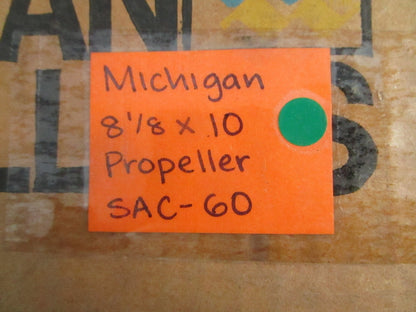 NEW SAC-60 Michigan 8⅛ × 10 Propeller 0820