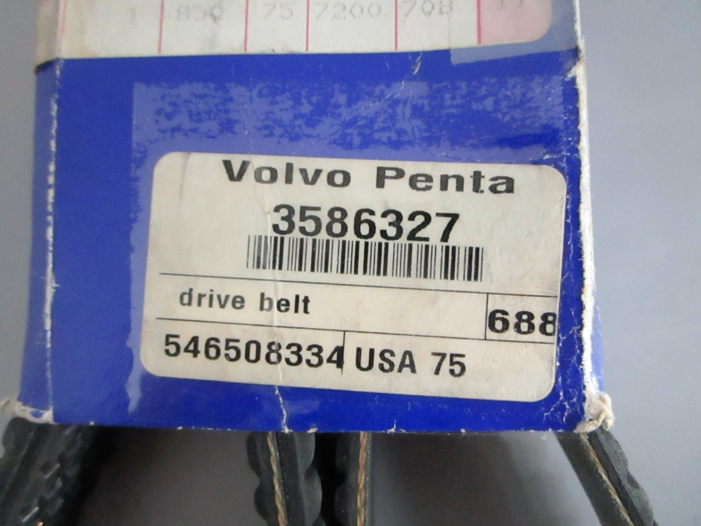 NEW OEM 3586327 Volvo Penta Belt 0820