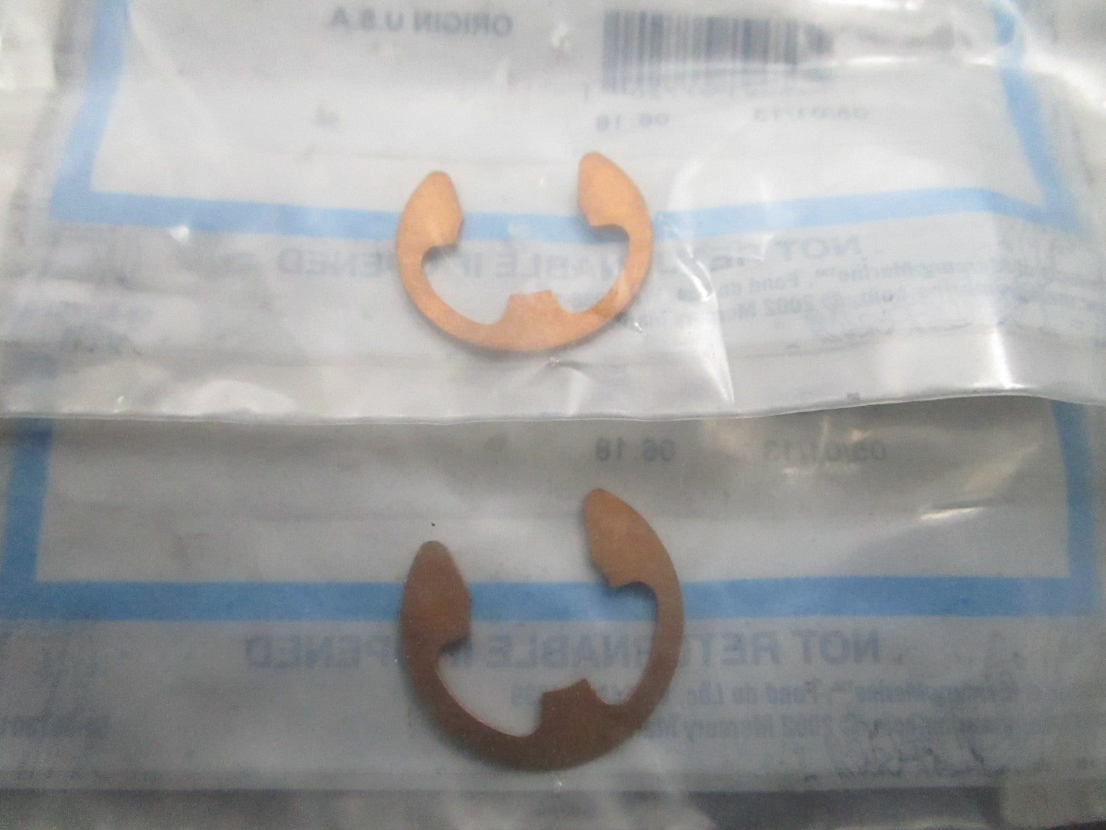 *NEW OEM* (LOT OF 2) 0810 Mercury Quicksilver E-Ring 53-815949